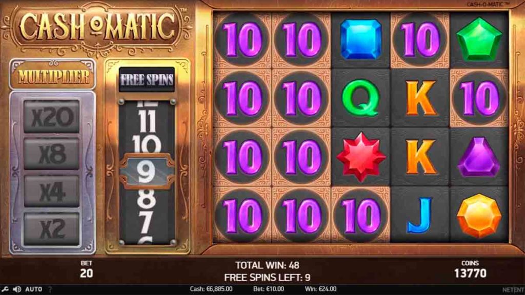 Play For Free Cash-O-Matic Slot
