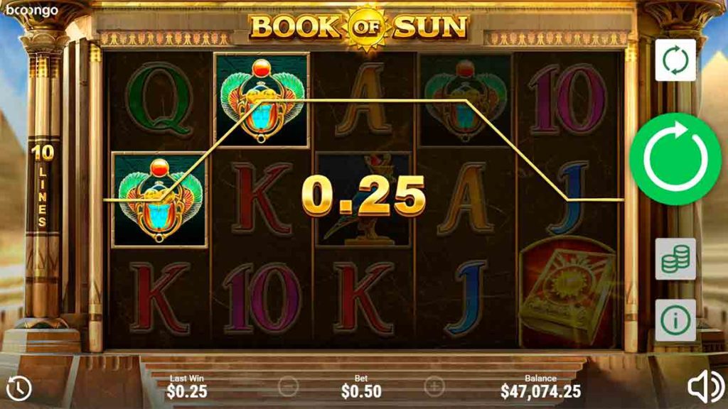 Play For Free Book of Sun Slot