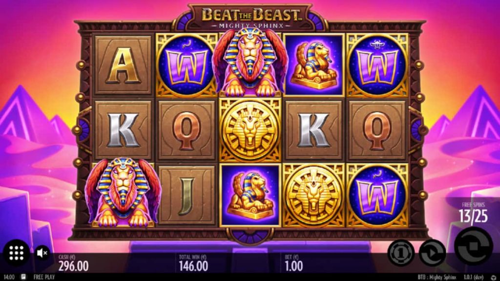 Play Free Mighty Sphinx Slot