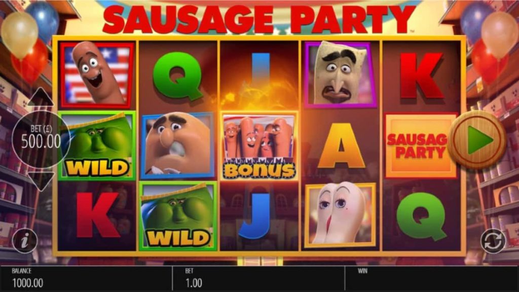 Play Free Sausage Party Slot