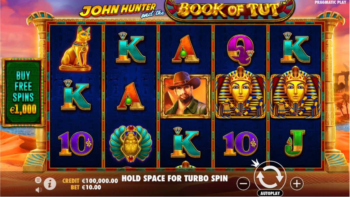 John Hunter And The Book Of Tut Slot Review | Play Free Slots