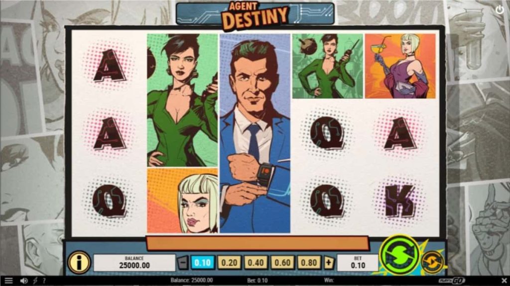 Play Free Agent Destiny Slot