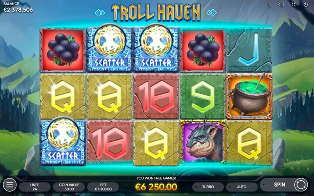 Play Free Troll Haven Slot