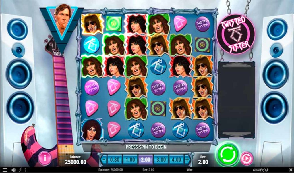 Play Free Twisted Sister Slot