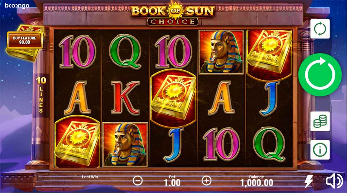 Play Free Book of Sun: Choice Slot