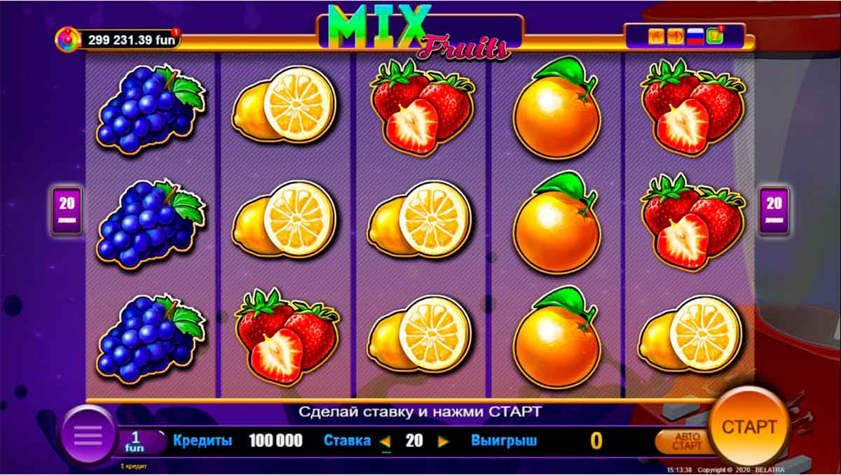Play Free Mix Fruits Slot